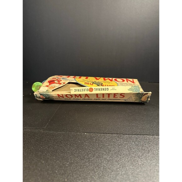 Vintage Noma Lites 7-Light Christmas String w/ Box - Picture 6 of 9